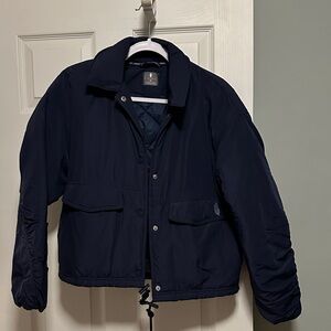 NWOT FP Movement by Free People Off The Bleachers Coaches Jacket